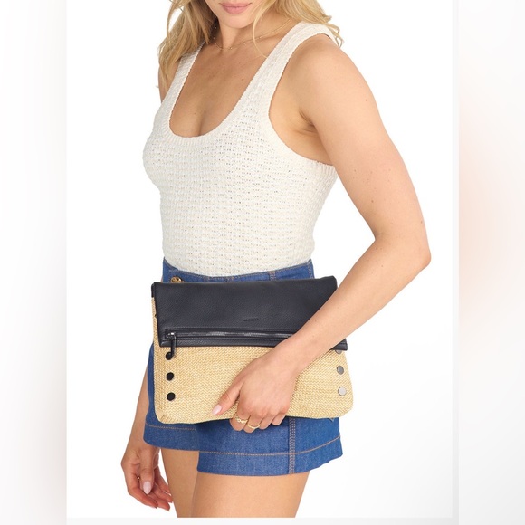 Hammer VIP LG Leather C/B. Chaparral Raffia /Gun Metal. - Picture 9 of 15